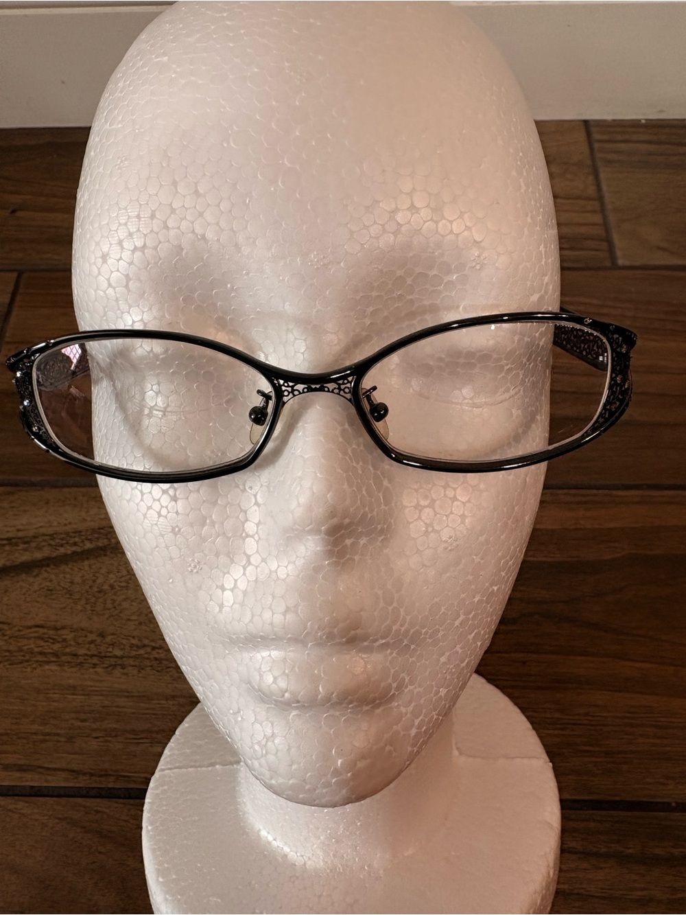 Vintage Judith Lieber 1555 Swarovski crystal glasses made in Italy 52-16-125 rx